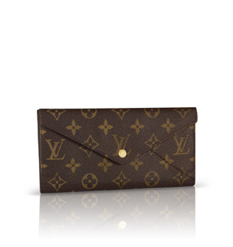 Louis Vuitton Outlet Monogram Canvas Long Wallet Origami M40487