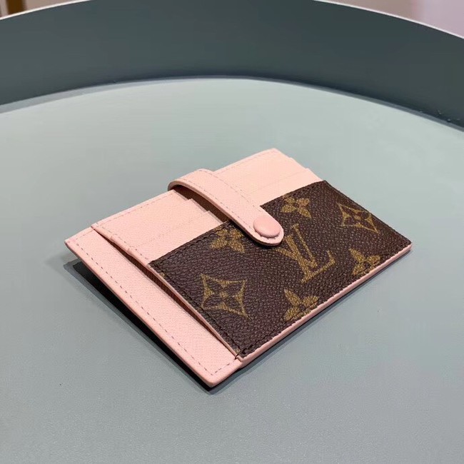 Louis Vuitton Outlet Monogram Canvas Card Holder M61730 Pink