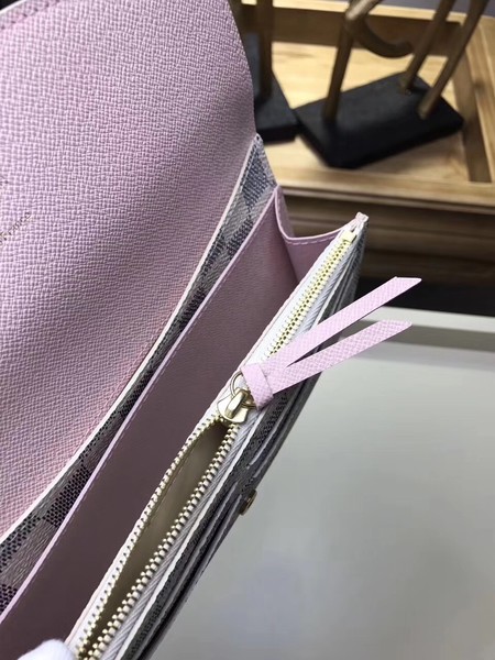 Louis Vuitton Outlet Damier Azur wallet M61625 pink