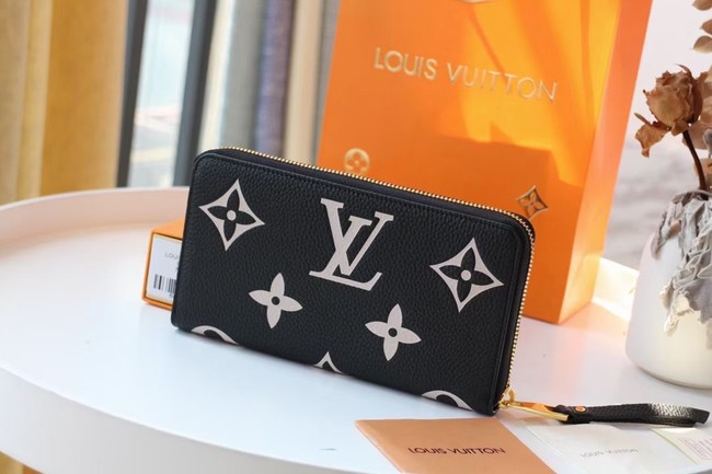 Louis Vuitton Outlet Original ZIPPY wallet M69794 black