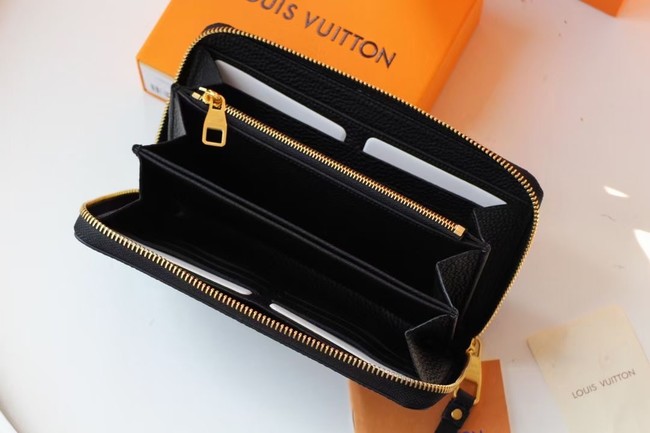 Louis Vuitton Outlet Original ZIPPY wallet M69794 black