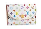 Louis Vuitton Outlet handbag monogram multicolore business card holder m66558 (white)