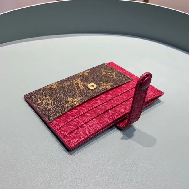 Louis Vuitton Outlet Monogram Canvas Card Holder M61730 Purple