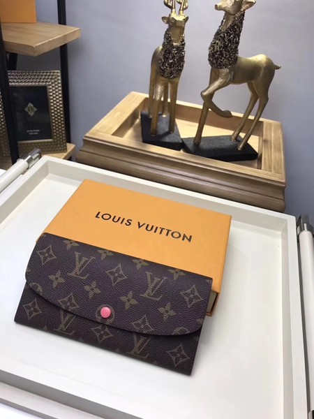 Louis Vuitton Outlet Monogram Canvas wallet M61289 watermelon red