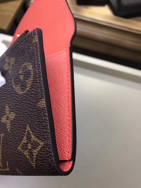 Louis Vuitton Outlet Monogram Canvas wallet M61289 watermelon red