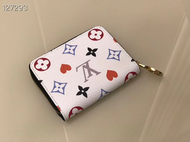 Louis Vuitton Outlet GAME ON ZIPPY COIN PURSE M80305 white