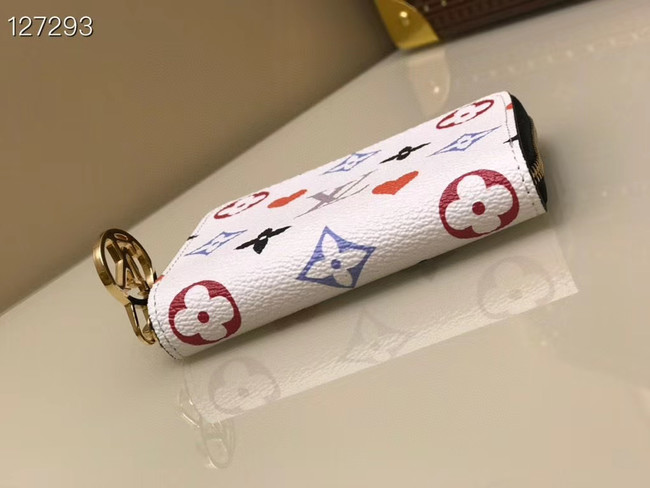 Louis Vuitton Outlet GAME ON ZIPPY COIN PURSE M80305 white