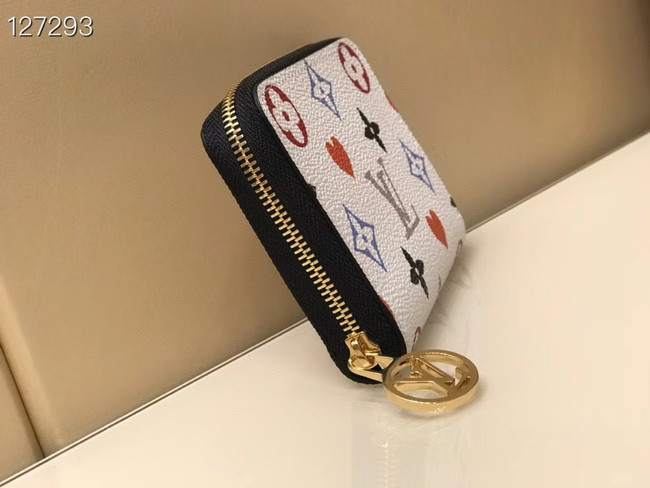 Louis Vuitton Outlet GAME ON ZIPPY COIN PURSE M80305 white