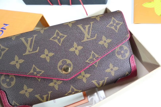 Louis Vuitton Outlet CAISSA WALLET N61184 fuchsia