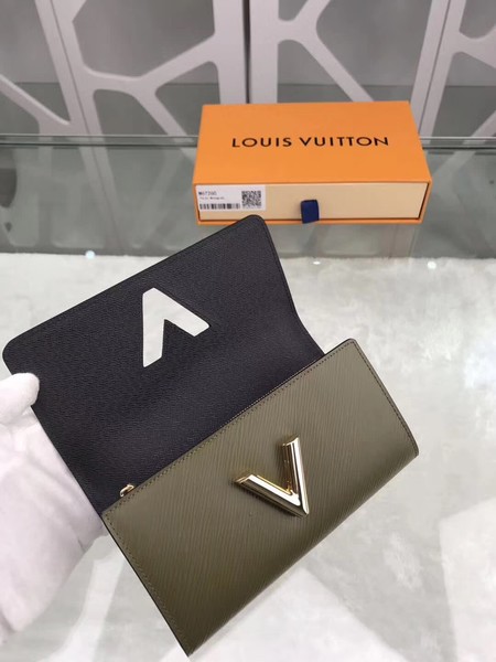 Louis Vuitton Outlet original monogram canvas wallet M67260