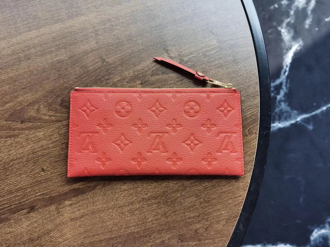 Louis Vuitton Outlet Original Monogram Empreinte Wallet M68712 red