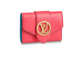 Louis Vuitton Outlet Original Louis Vuitton Outlet PONT 9 Wallet M69176 rose