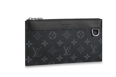 Louis Vuitton Outlet Monogram Eclipse DISCOVERY POCHETTE M44323