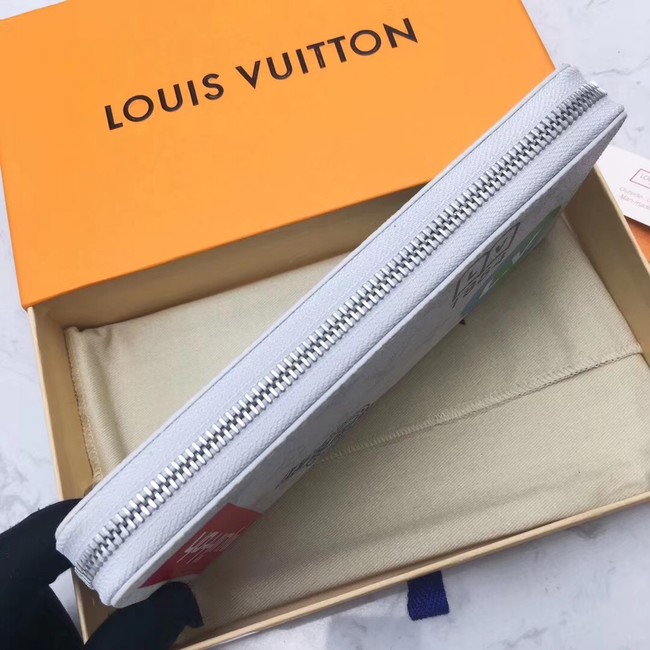 Louis Vuitton Outlet Monogram ZIPPY M67824 white