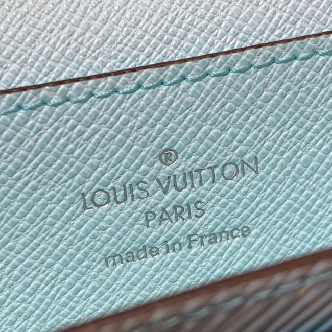 Louis Vuitton Outlet original TWIST MULTICARTES card holder M68681 sky blue