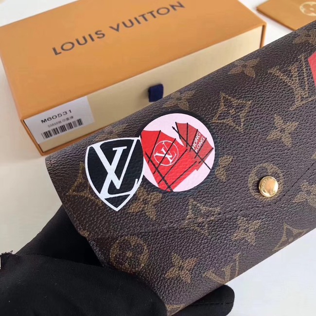 Louis Vuitton Outlet original SARAH WALLET MY Louis Vuitton Outlet WORLD TOUR M60531