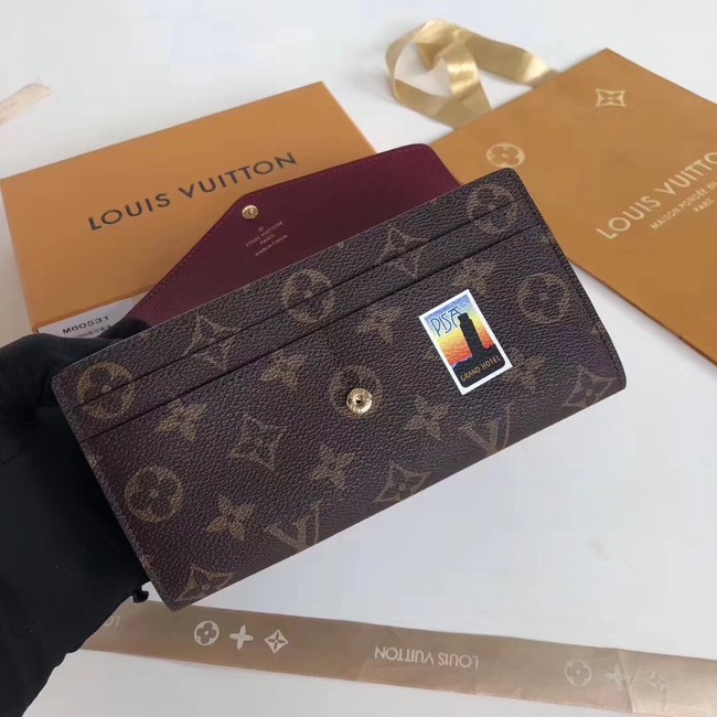 Louis Vuitton Outlet original SARAH WALLET MY Louis Vuitton Outlet WORLD TOUR M60531