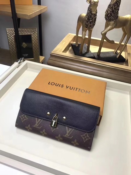 Louis Vuitton Outlet monogram canvas VLouis Vuitton OutletVENUS wallet M61835 black