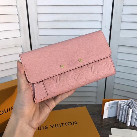 Louis Vuitton Outlet Monogram Empreinte Wallet M61833 pink