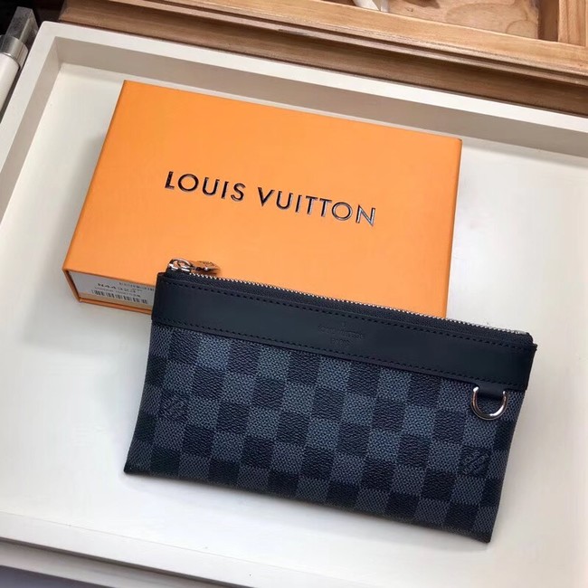 Louis Vuitton Outlet Damier Ebene Canvas DISCOVERY POCHETTE M44323