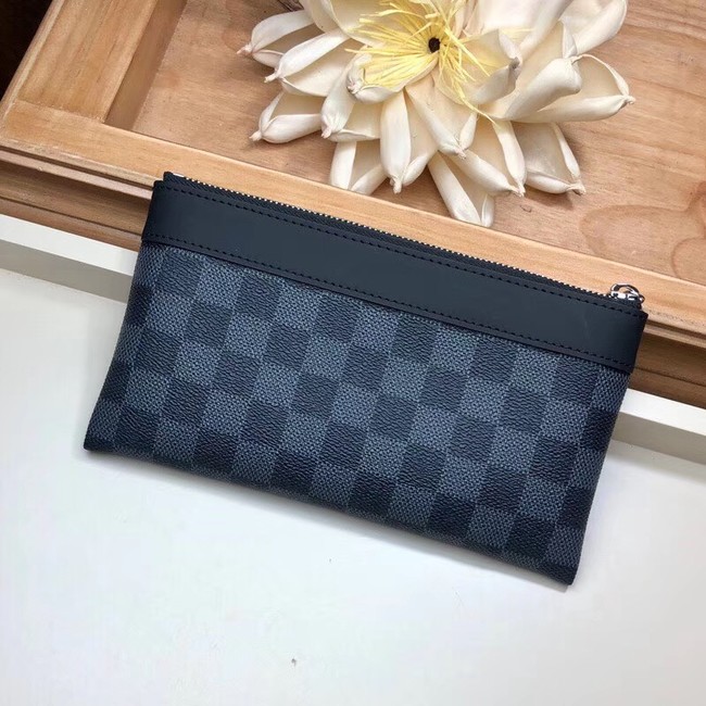 Louis Vuitton Outlet Damier Ebene Canvas DISCOVERY POCHETTE M44323