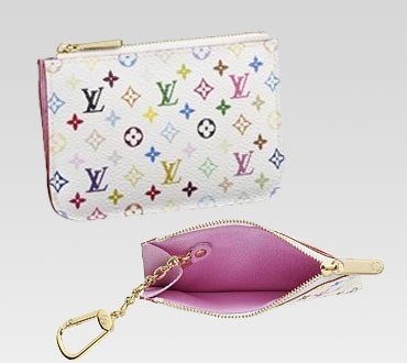 Louis Vuitton Outlet handbag monogram multicolore white keys holder m93734 (litchi lining)