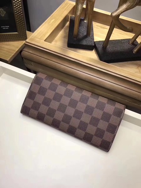 Louis Vuitton Outlet Damier canvas wallet M63544 wine