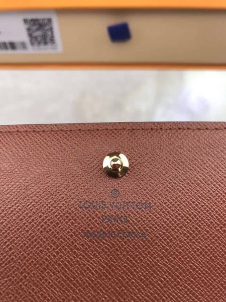 Louis Vuitton Outlet original monogram canvas wallet M58104