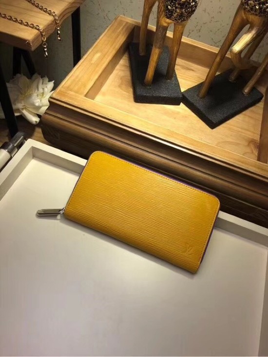 Louis Vuitton Outlet EPI leather Zippy Wallet 67267 yellow