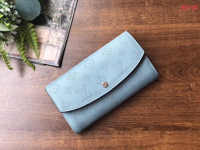 Louis Vuitton Outlet original Iris Wallet M60145 blue