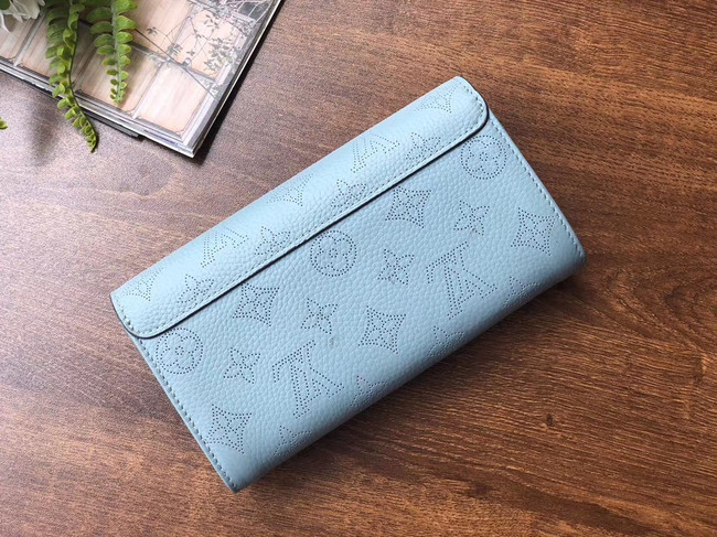 Louis Vuitton Outlet original Iris Wallet M60145 blue