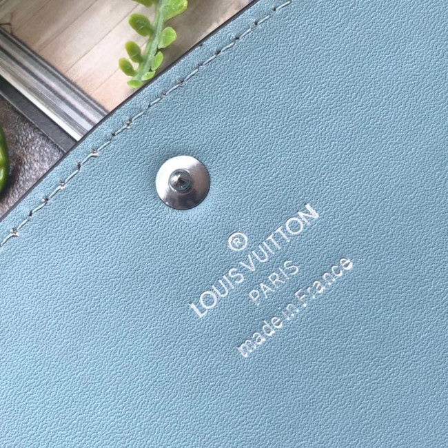 Louis Vuitton Outlet original Iris Wallet M60145 blue