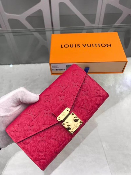 Louis Vuitton Outlet Monogram Empreinte pallas wallet M62458 red