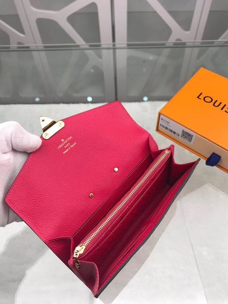 Louis Vuitton Outlet Monogram Empreinte pallas wallet M62458 red