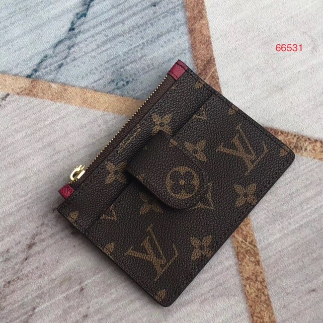 Louis Vuitton Outlet ZIPPED CARD HOLDER M66531 purplish