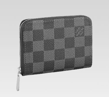 Louis Vuitton Outlet handbag damier graphite canvas zippy coin purse n63076