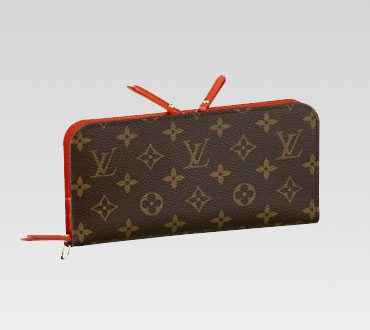 Louis Vuitton Outlet handbag monogram canvas insolite wallet m61989 (orange)