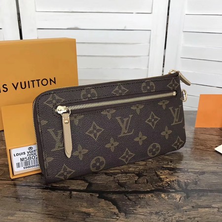 Louis Vuitton Outlet handbag Monogram Canvas complice trunks and bags wallet n61740 apricot