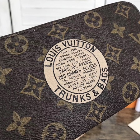 Louis Vuitton Outlet handbag Monogram Canvas complice trunks and bags wallet n61740 apricot