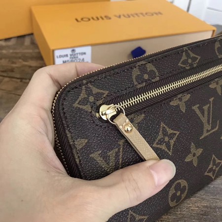 Louis Vuitton Outlet handbag Monogram Canvas complice trunks and bags wallet n61740 apricot