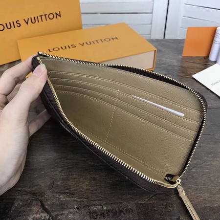 Louis Vuitton Outlet handbag Monogram Canvas complice trunks and bags wallet n61740 apricot