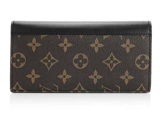 Louis Vuitton Outlet Monogram Macassar Canvas Tanon Wallet M93800