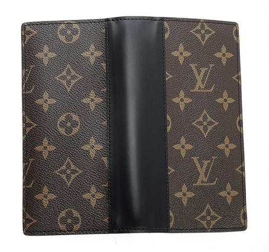 Louis Vuitton Outlet Monogram Macassar Canvas Tanon Wallet M93800