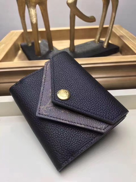 Louis Vuitton Outlet Monogram Canvas Clemence Wallet 64119 black