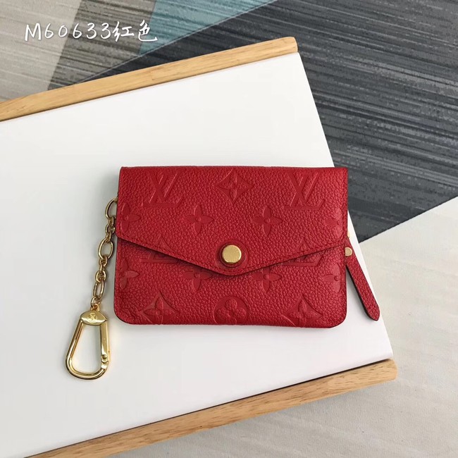 Louis Vuitton Outlet card holder N60633 red