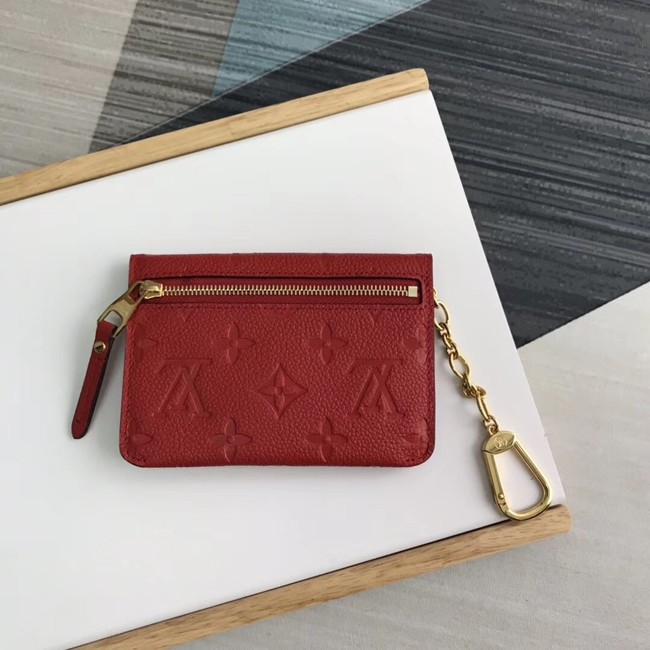 Louis Vuitton Outlet card holder N60633 red