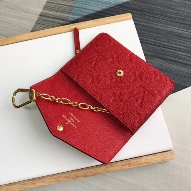 Louis Vuitton Outlet card holder N60633 red