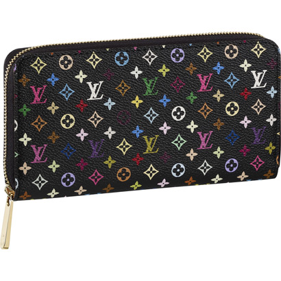 Louis Vuitton Outlet M60244 Monogram Multicolore Zippy Wallet Grenade