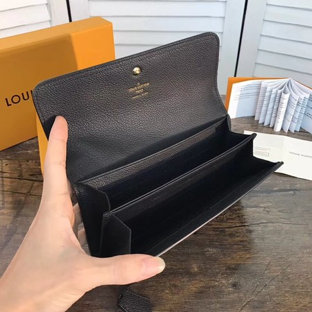 Louis Vuitton Outlet Monogram Empreinte Pont Neuf Wallet M61833 black