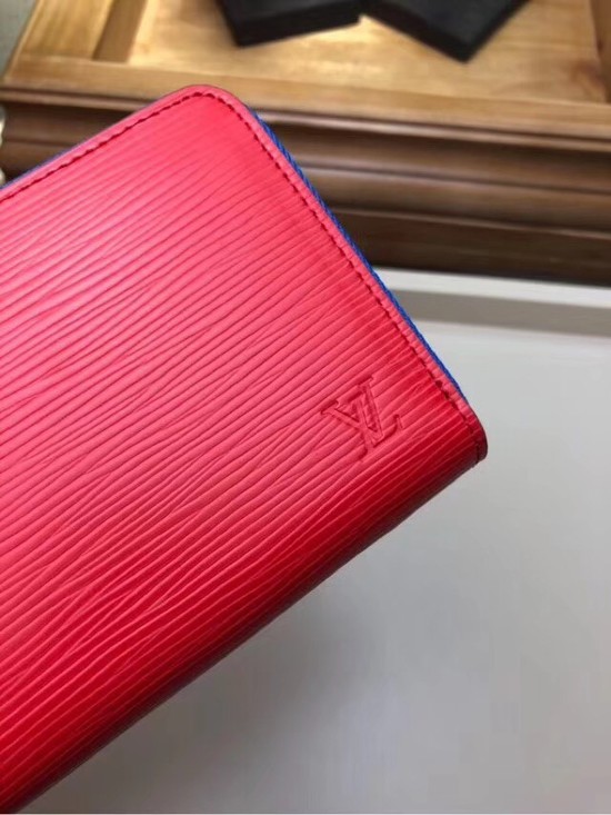 Louis Vuitton Outlet EPI leather Zippy Wallet 67267 red